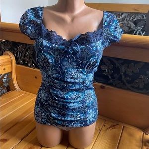 Three Pink Heart’s Top